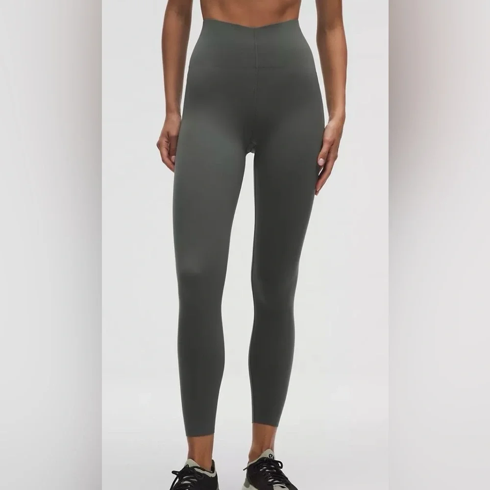Lululemon Graphite Grey High Rise Tight 25 Leggings Size 8